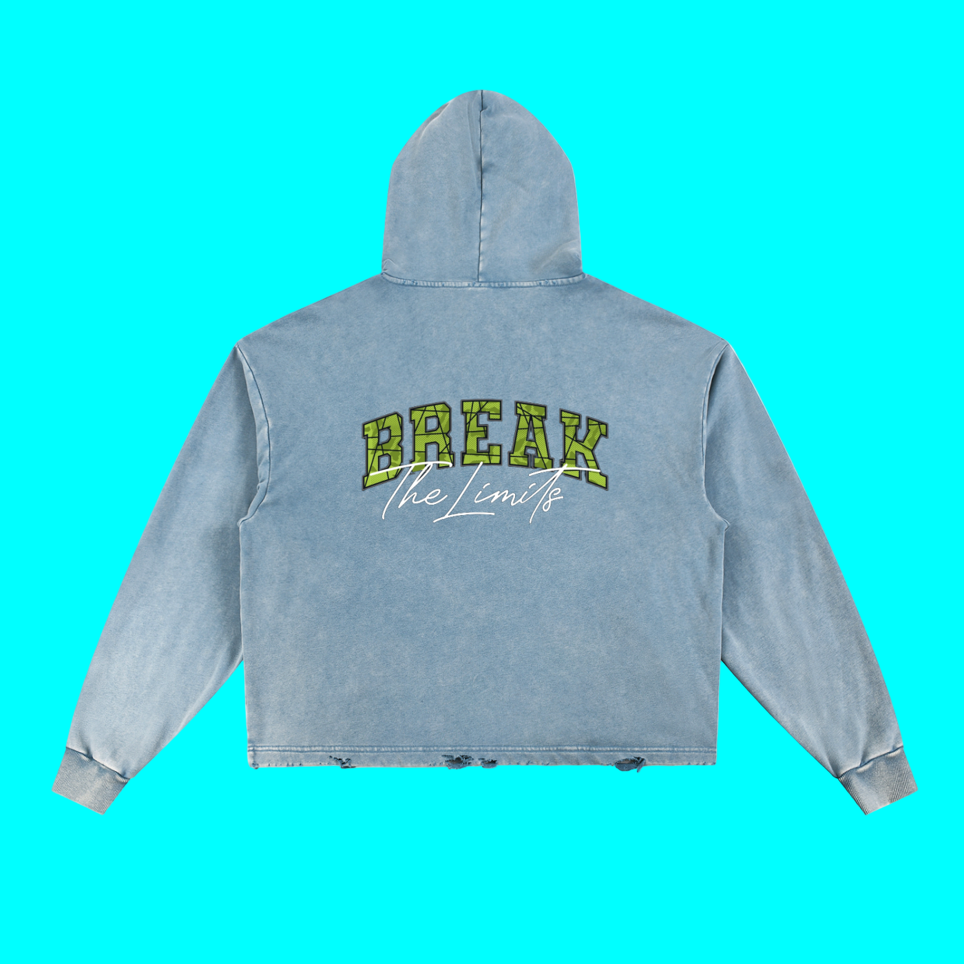 90% cotton FREEDOM. Limitless hoodie